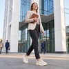 JACKSHIBO Wide Toe Box Shoes Women Orthopedic Plantar Fasciitis Sneakers(Wide Sneaker Beige)