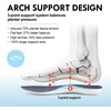 JACKSHIBO Wide Toe Box Shoes Women Orthopedic Plantar Fasciitis Sneakers(Wide Sneaker Grey)
