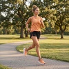 JACKSHIBO Wide Toe Box Shoes Women Orthopedic Plantar Fasciitis Sneakers(Wide Sneaker Orange)