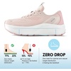 JACKSHIBO Wide Toe Box Shoes Women Orthopedic Plantar Fasciitis Sneakers(Wide Sneaker Pink)