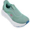 JACKSHIBO Wide Toe Box Shoes Women Orthopedic Plantar Fasciitis Sneakers(Slip on Green)