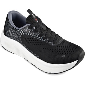 JACKSHIBO Wide Toe Box Shoes Women Orthopedic Plantar Fasciitis Sneakers(Wide Sneaker Blackwhite)